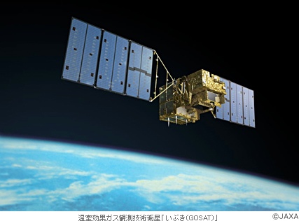 温室効果ガス観測技術衛星「いぶき（GOSAT）」