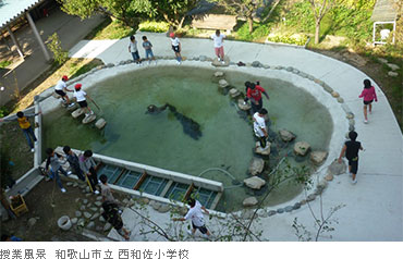 授業風景　和歌山市立 西和佐小学校